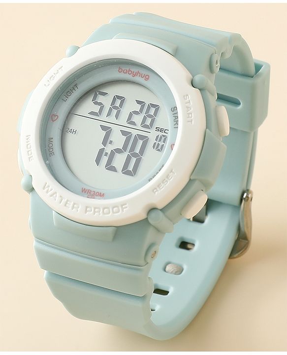 Babyhug Digital Watch - Light Blue