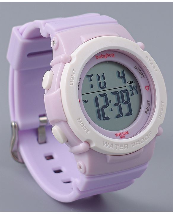 Babyhug Digital Watch - Light Blue