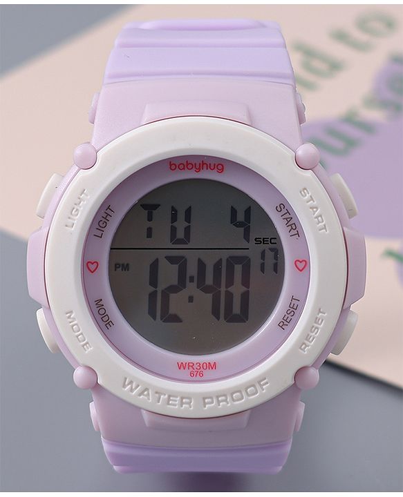 Babyhug Digital Watch - Light Blue