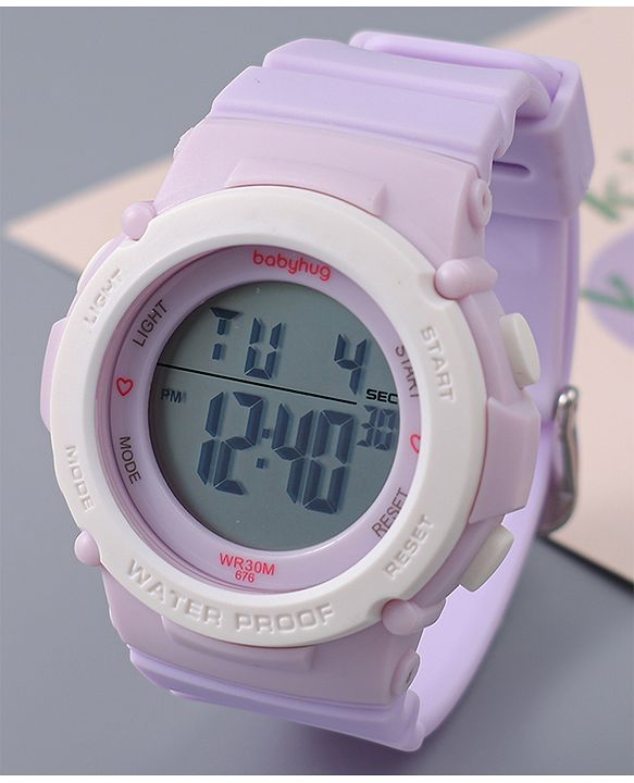 Babyhug Digital Watch - Light Blue