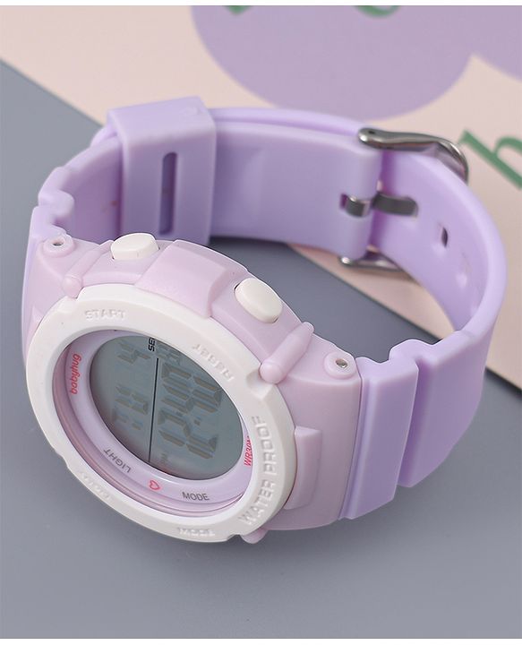 Babyhug Digital Watch - Light Blue