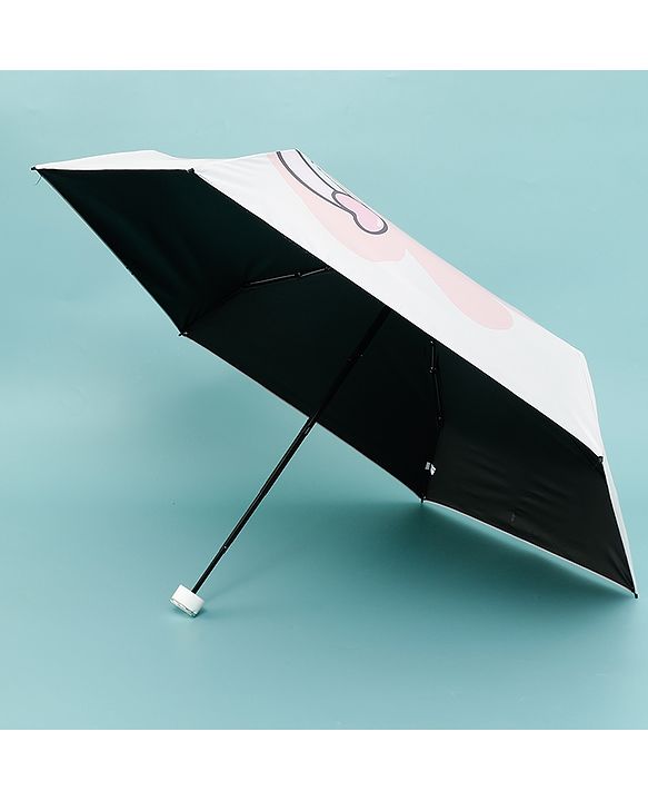 Babyhug Cartoon Printed Umbrella - Light Pink