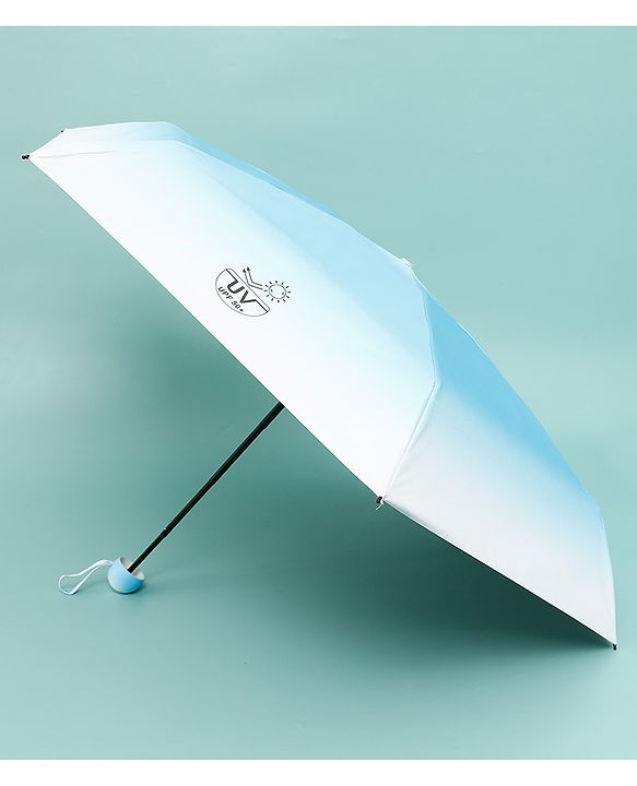 Babyhug Solid Colour Umbrella - Blue