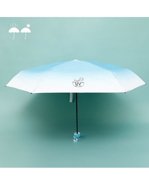 Babyhug Solid Colour Umbrella - Blue