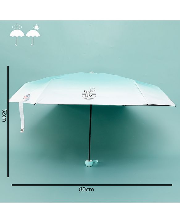Babyhug Solid Colour Umbrella - Blue