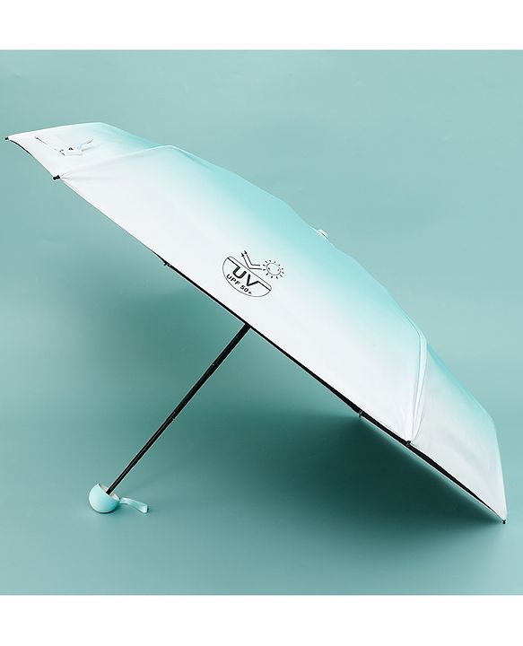 Babyhug Solid Colour Umbrella - Blue