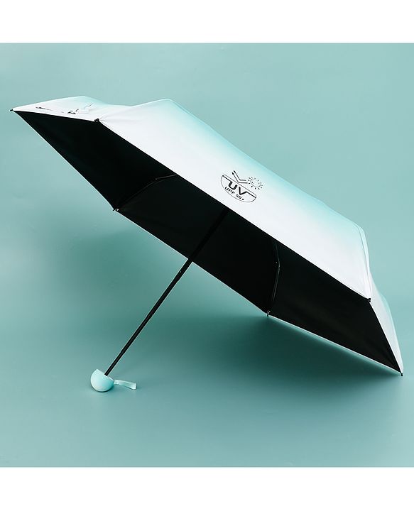 Babyhug Solid Colour Umbrella - Blue