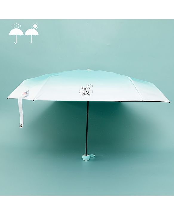 Babyhug Solid Colour Umbrella - Blue