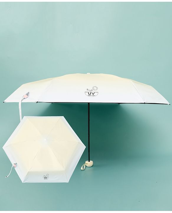 Babyhug Solid Colour Umbrella - Blue