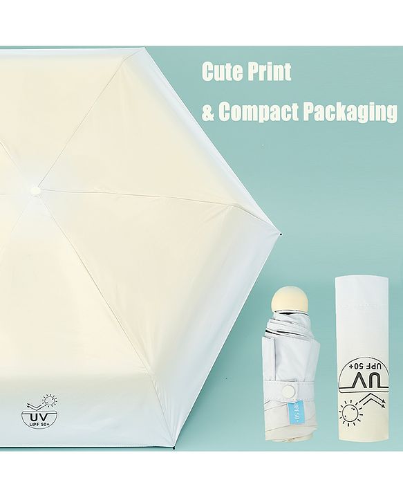 Babyhug Solid Colour Umbrella - Blue