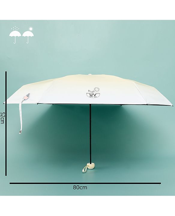 Babyhug Solid Colour Umbrella - Blue