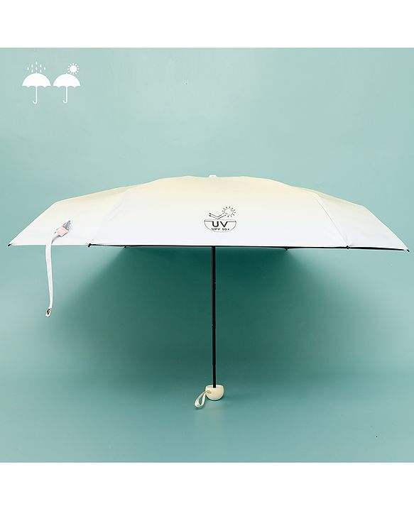 Babyhug Solid Colour Umbrella - Blue