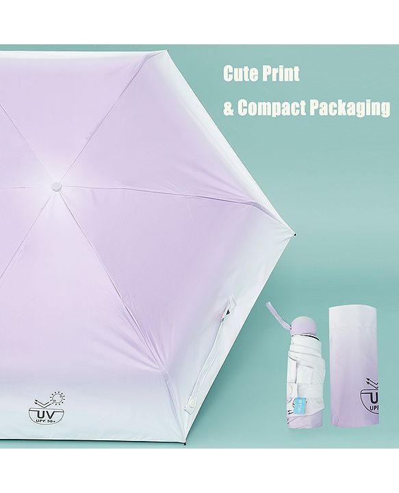 Babyhug Solid Colour Umbrella - Blue