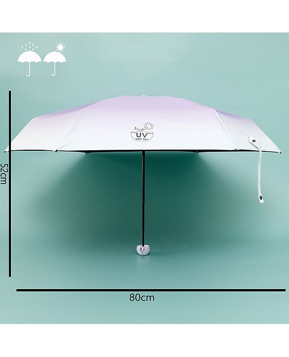 Babyhug Solid Colour Umbrella - Blue