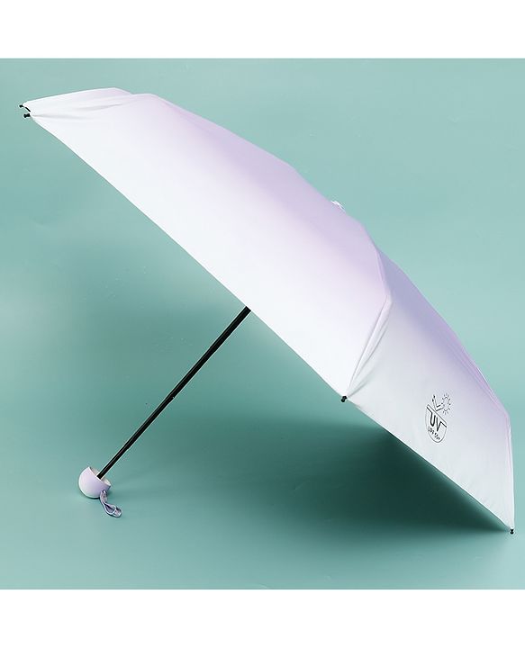 Babyhug Solid Colour Umbrella - Blue