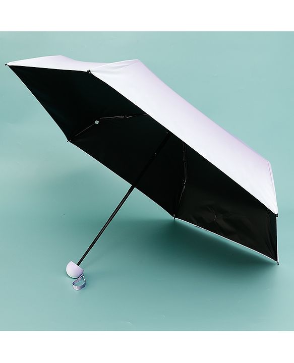 Babyhug Solid Colour Umbrella - Blue