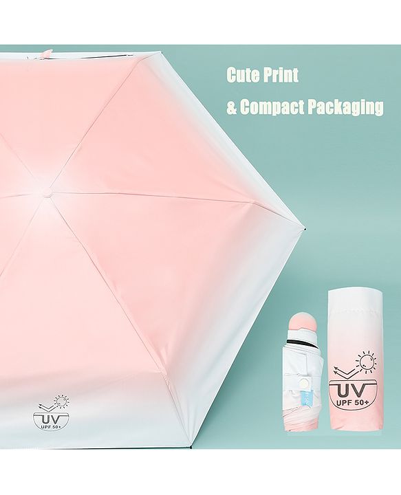 Babyhug Solid Colour Umbrella - Blue