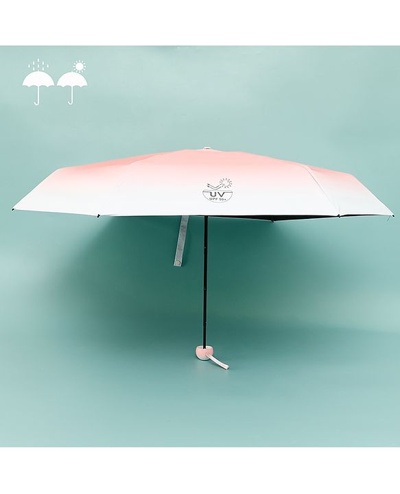 Babyhug Solid Colour Umbrella - Blue