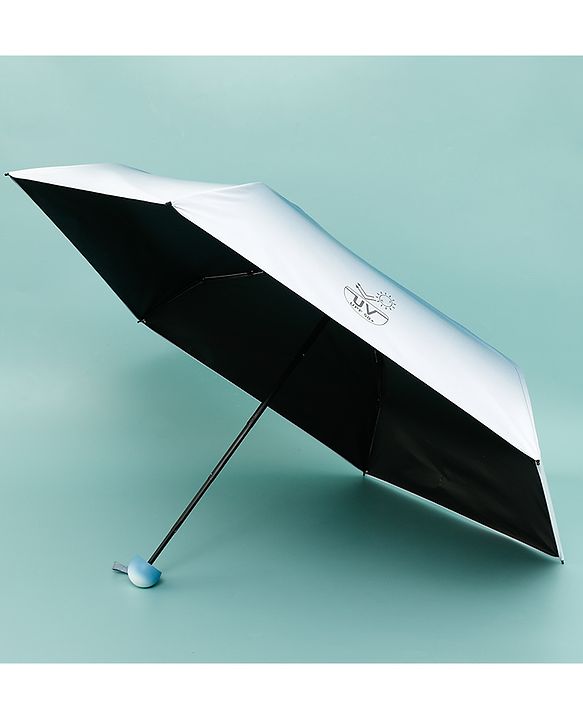 Babyhug Solid Colour Umbrella - Blue