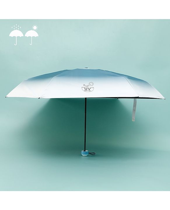 Babyhug Solid Colour Umbrella - Blue