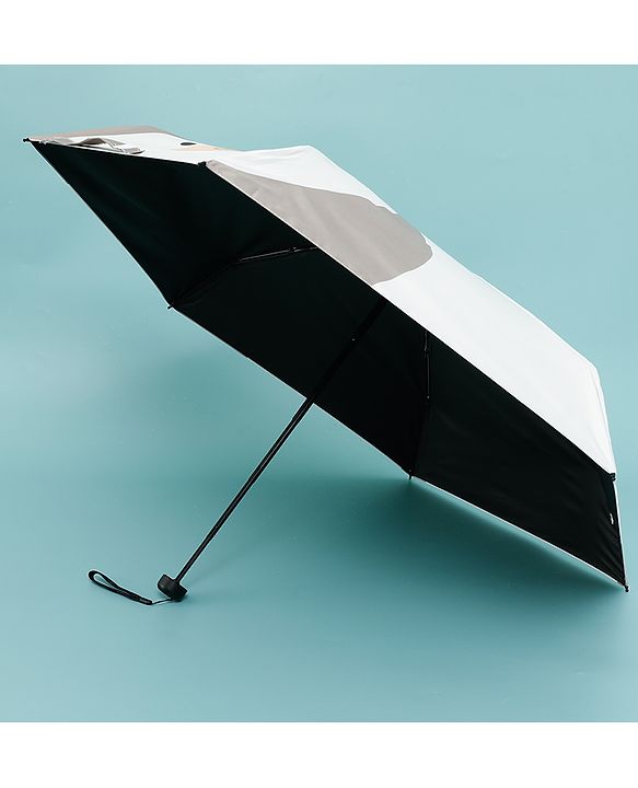 Babyhug Kids Umbrella with Bear Print - Light Blue