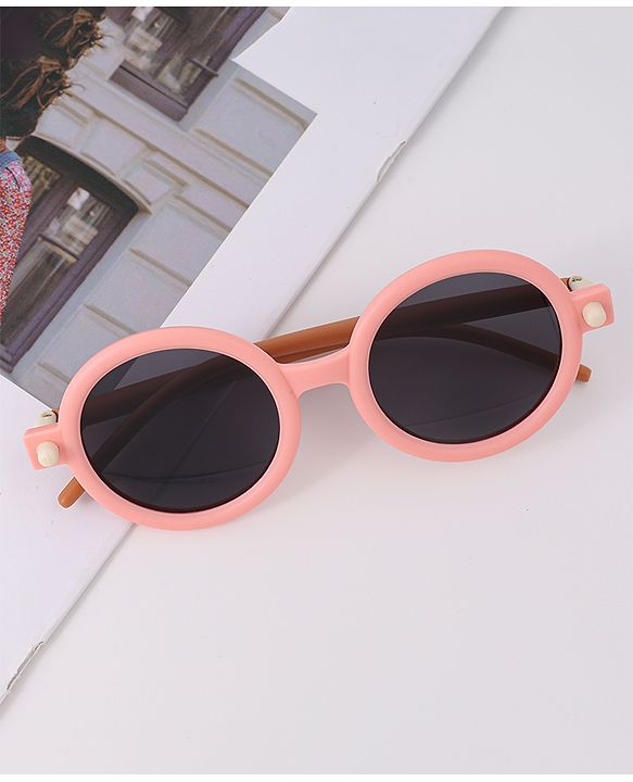 Babyhug Free Size Oval Shaped Sunglasses - Pink