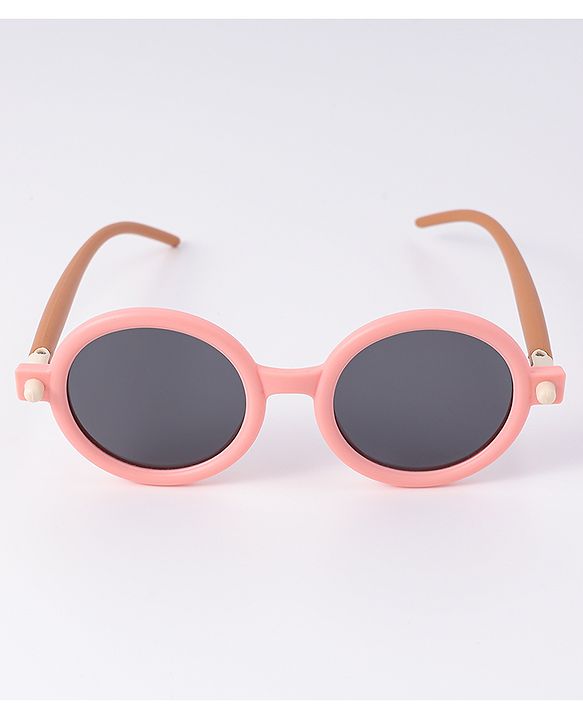 Babyhug Free Size Oval Shaped Sunglasses - Pink