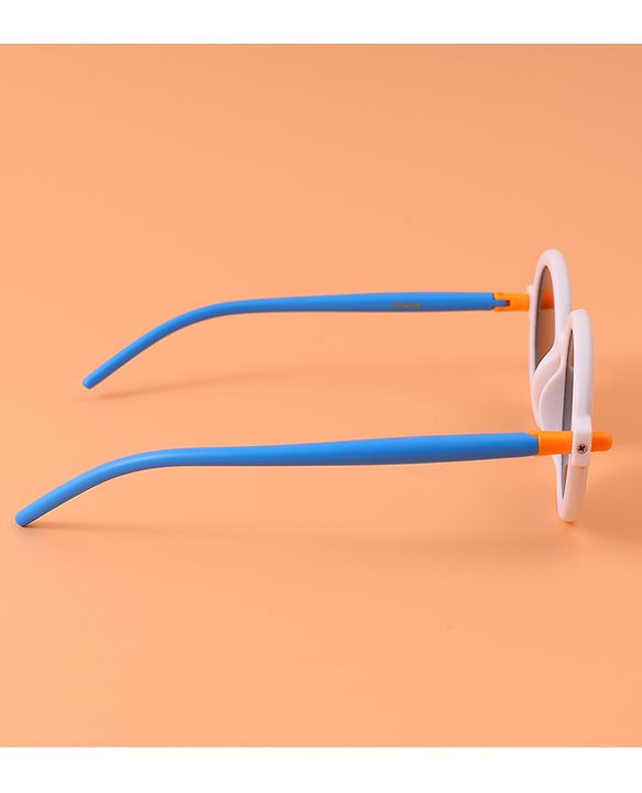 Babyhug Free Size Oval Shaped Sunglasses - White