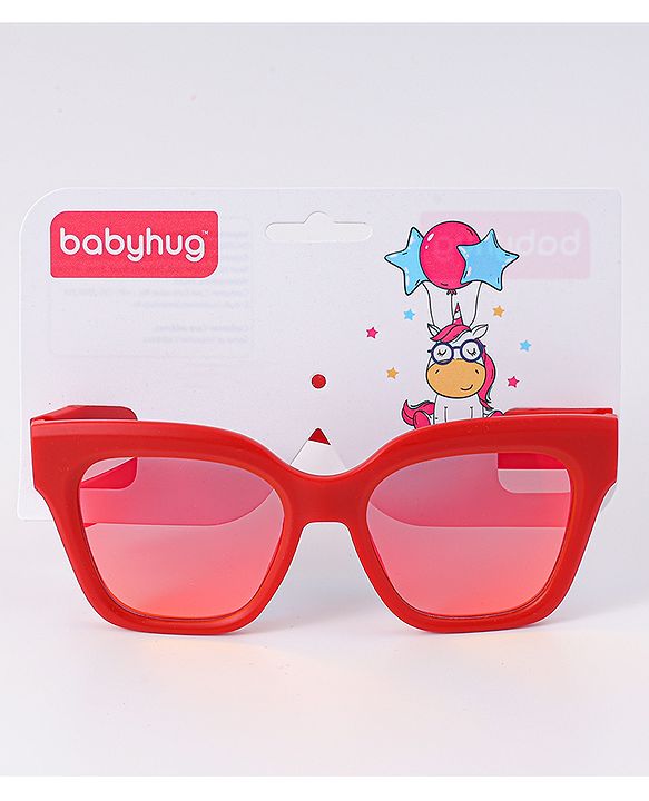 Babyhug Free Size Sunglasses - Red