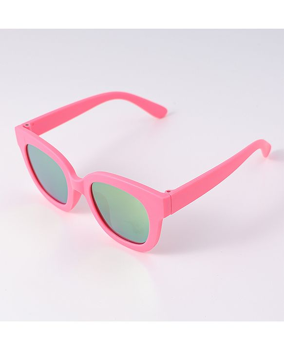Babyhug Free Size Wayfarer Shaped Sunglasses - Pink