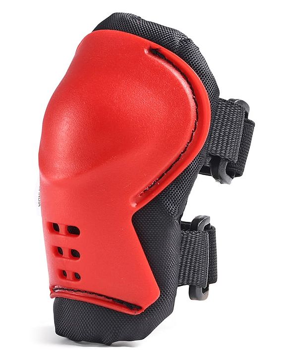 Babyhug Premium Safety Helmet & Protective Gear Set Size XXS - Red