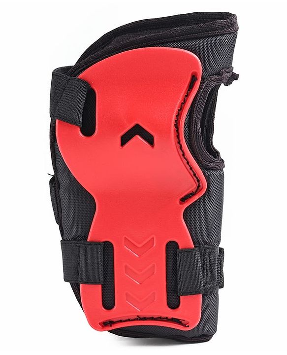Babyhug Premium Safety Helmet & Protective Gear Set Size XXS - Red