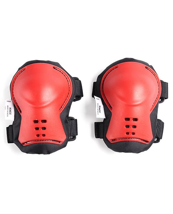 Babyhug Premium Safety Helmet & Protective Gear Set Size XXS - Red