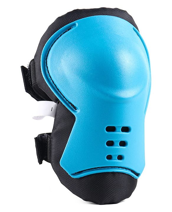 Babyhug Kids Safety Skating Cycling Protective Gear Set for Knee Elbow Wrist Guard Size XXS - Blue
