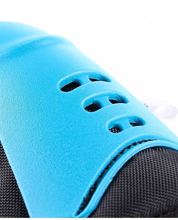 Babyhug Kids Safety Skating Cycling Protective Gear Set for Knee Elbow Wrist Guard Size XXS - Blue