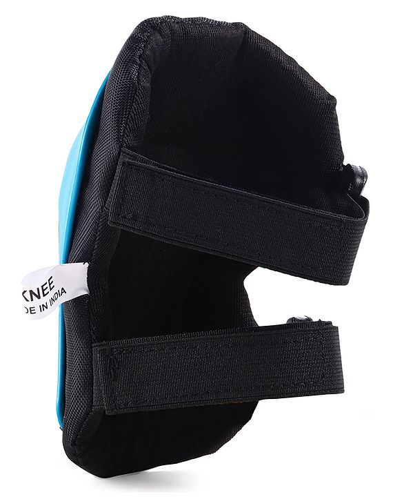 Babyhug Kids Safety Skating Cycling Protective Gear Set for Knee Elbow Wrist Guard Size XXS - Blue
