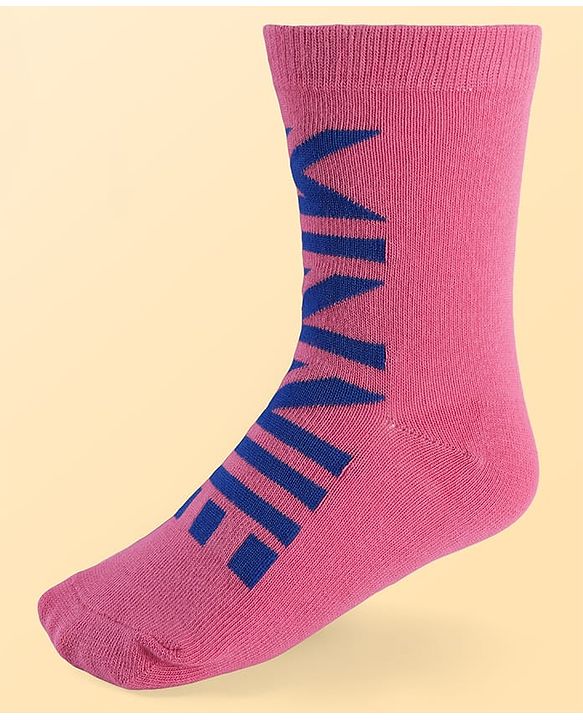 Pine Kids Disney Ankle Length Anti-Bacterial Socks With Minnie Mouse Graphics Pack Of 3 - Pink White & Light Blue