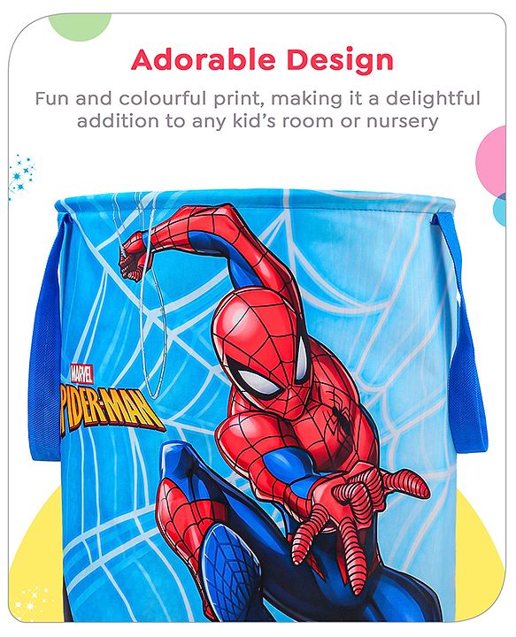 Babyhug Disney Foldable Laundry Bag with Handle Lion King Theme - Red