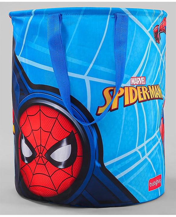 Babyhug Disney Foldable Laundry Bag with Handle Lion King Theme - Red