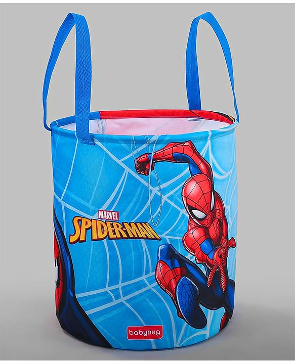 Babyhug Disney Foldable Laundry Bag with Handle Lion King Theme - Red