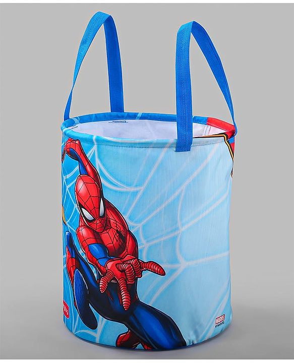 Babyhug Disney Foldable Laundry Bag with Handle Lion King Theme - Red
