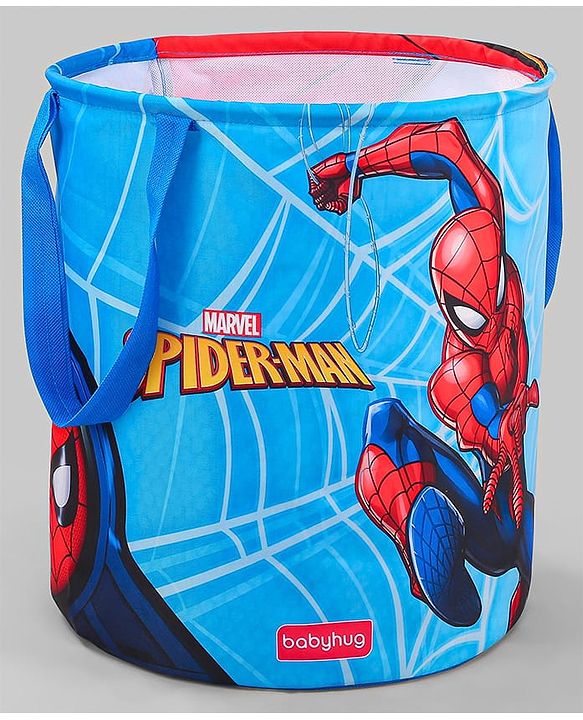 Babyhug Disney Foldable Laundry Bag with Handle Lion King Theme - Red
