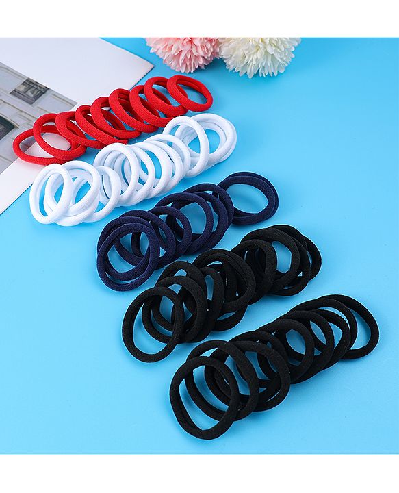 Pine Kids Hair Rubber Bands 25 Pieces - Multicolor