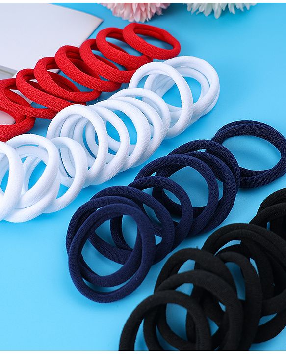 Pine Kids Hair Rubber Bands 25 Pieces - Multicolor