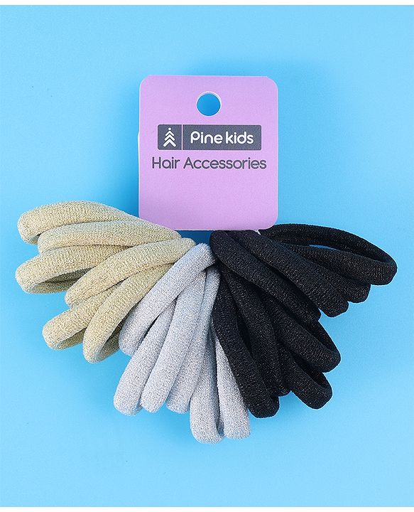 Pine Kids Hair Rubber Bands - Multicolor