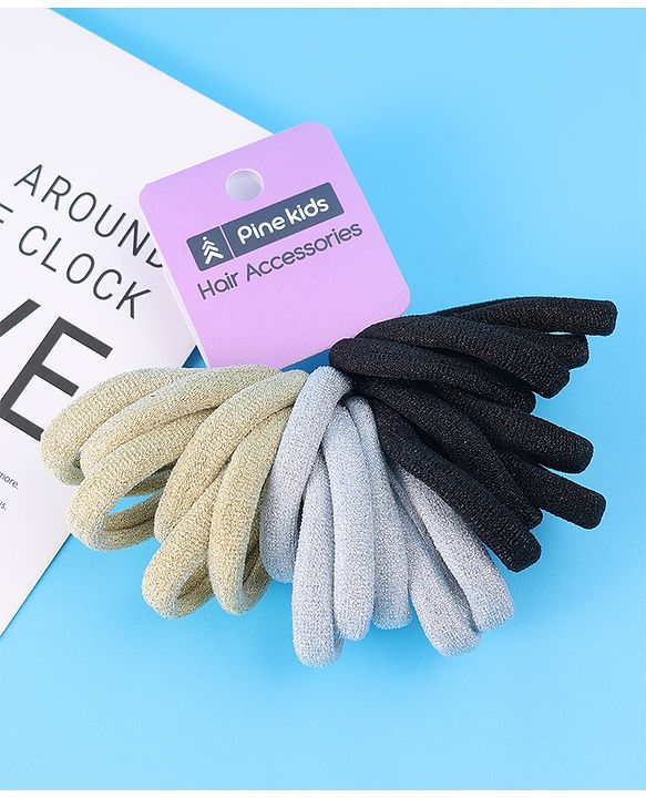 Pine Kids Hair Rubber Bands - Multicolor