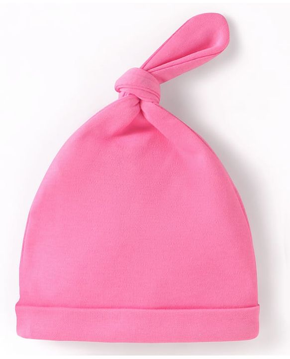 Babyhug 100% Cotton Cap with Daddy's Little Princess Text Print - Pink