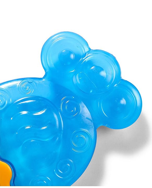 Babyhug Water-Filled Fish Shaped Teether - Blue | Safe, Soothing, and BPA-Free Teething Toy for Infants | Child-Safe Material | Promotes Oral Comfort & Sensory Development | Non-Toxic | BIS Certified