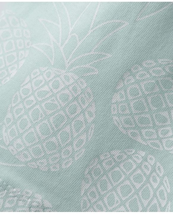 Babyhug Cotton Knit Striped & Pineapple Printed Shorts Pack of 3 - Multicolor