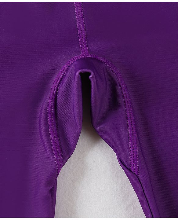 Pine Active Full Sleeves Legged Swimsuit - Purple